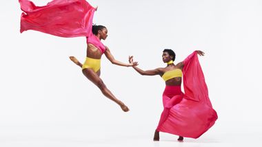 Alvin Ailey American Dance Theater's Jacquelin Harris and Caroline T. Dartey