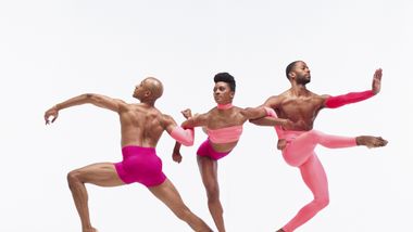 Ailey's Yannick Lebrun, Jacquelin Harris, and Christopher R. Wilson