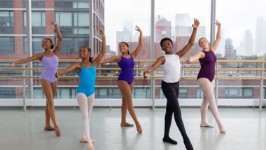Ballet 4 Kids at Ailey Extension. Photo by Whitney Browne