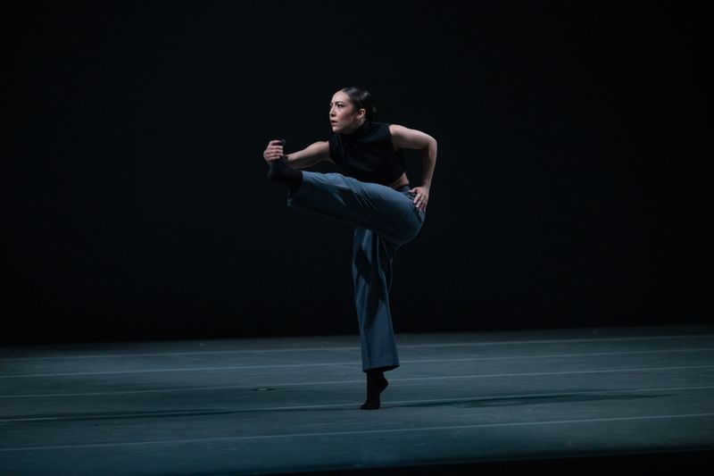 Ailey II's Jennifer M. Gerken in Houston Thomas' Down the Rabbit Hole. Photo by Nir Arieli