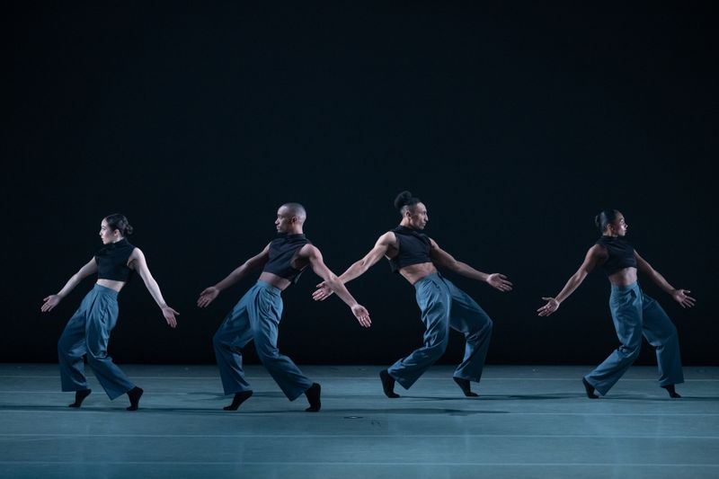 Ailey II in Houston Thomas' Down the Rabbit Hole. Photo by Nir Arieli