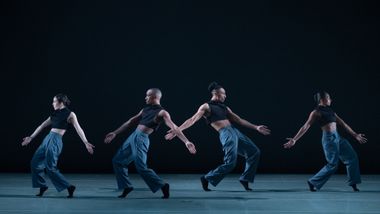 Ailey II in Houston Thomas' Down the Rabbit Hole. Photo by Nir Arieli