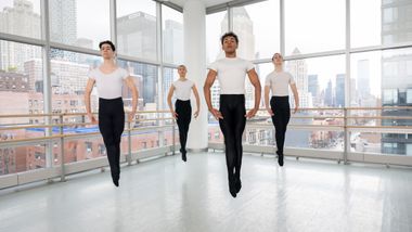 Students from The Ailey School Professional Division. Photo by Nir Arieli
