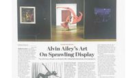 The Wall Street Journal - Alvin Ailey's Art On Sprawling Display