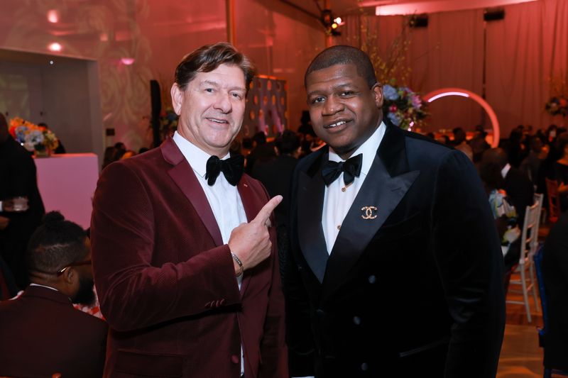 Co-Chair Emeritus Lyndon Boozer and Vice Chair John Mason at AILEY's 2025 Washington, DC Gala