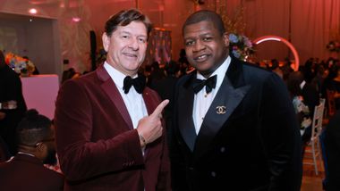 Co-Chair Emeritus Lyndon Boozer and Vice Chair John Mason at AILEY's 2025 Washington, DC Gala
