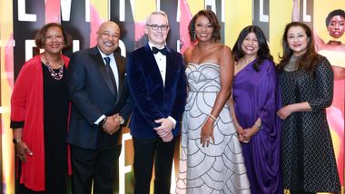 AILEY Executive Director Bennett Rink with Board Members at the 2025 Washington, DC Gala
