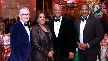 Bennett Rink and Vice Chairs Joyce Brayboy, Lawrence Duncan and Michael Collins at AILEY's 2025 DC Gala