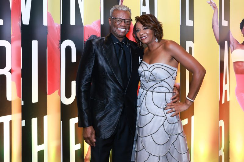 Co-Chair Sela Thompson Collins and Art Collins at AILEY's 2025 Washington, DC Gala