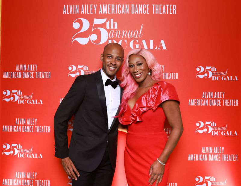 Alvin Ailey American Dance Theater's Yannick Lebrun and Mila Jam at the 2025 Washington, DC Gala