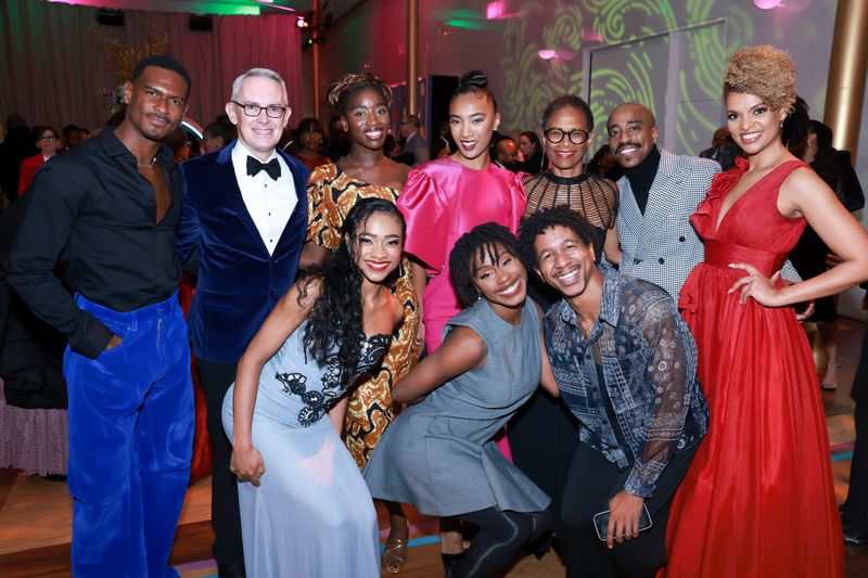Bennett Rink, Ronni Favors and Alvin Ailey American Dance Theater members at the 2025 Washington, DC Gala
