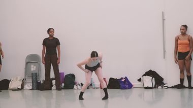 Ailey II BTS Rehearsal Houston Thomas' Down the Rabbit Hole