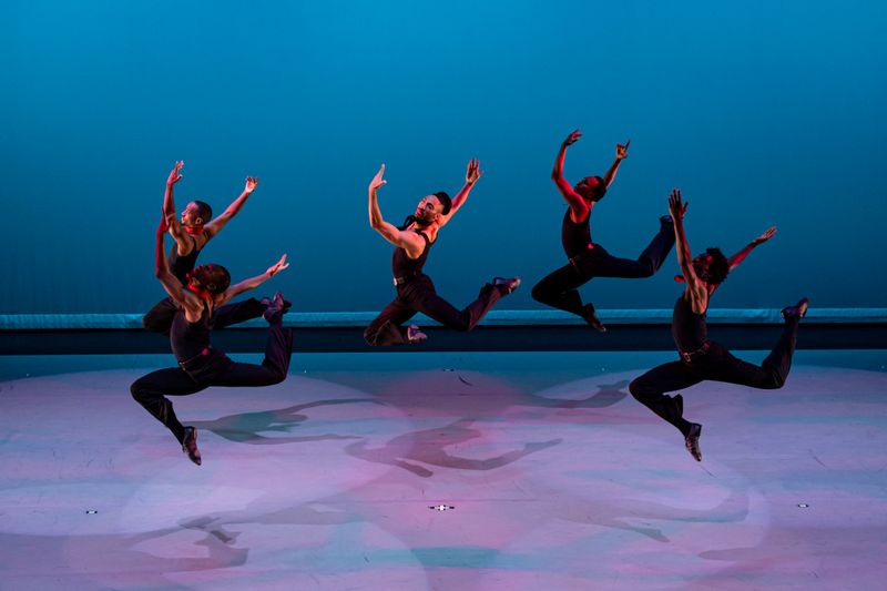 Ailey II in Alvin Ailey's Blues Suite. Photo by Danica Paulos