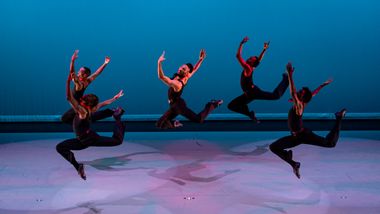 Ailey II in Alvin Ailey's Blues Suite. Photo by Danica Paulos