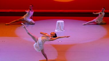 Ailey II in Alvin Ailey's Blues Suite. Photo by Danica Paulos