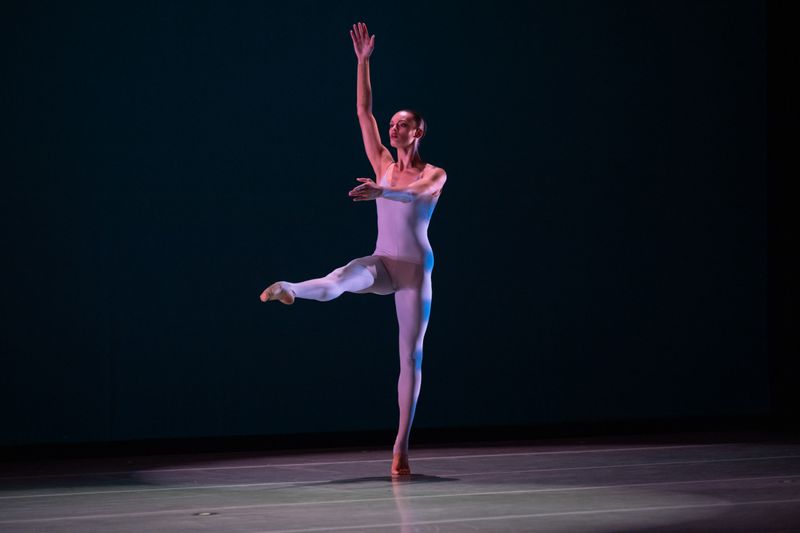 Ailey II's Jordyn White in Alvin Ailey's Streams. Photo by Nir Arieli