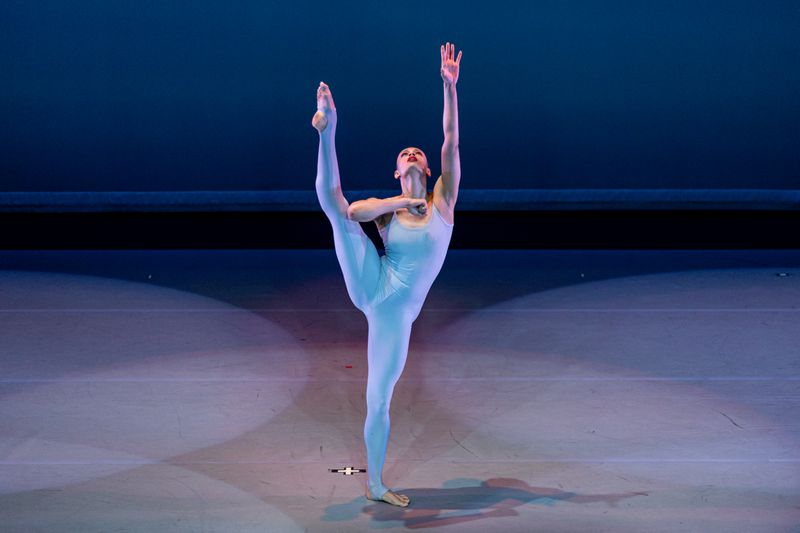 Ailey II's Jordyn White in Alvin Ailey's Streams. Photo by Danica Paulos