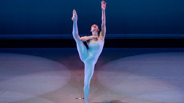 Ailey II's Jordyn White in Alvin Ailey's Streams. Photo by Danica Paulos