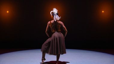 Ailey II's Carley Cruzat Brooks in Francesca Harper's Luminous. Photo by Danica Paulos