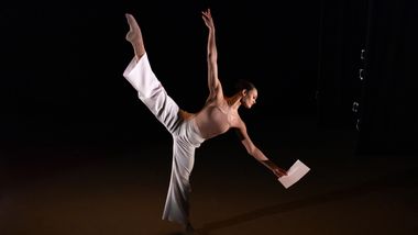 Ailey II's Jordyn White in Francesca Harper's Luminous. Photo by Danica Paulos