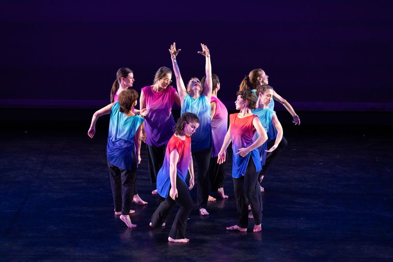 Limon with Becky Brown Voices and Visions Performance 2025. Photo by Danica Paulos
