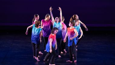 Limon with Becky Brown Voices and Visions Performance 2025. Photo by Danica Paulos