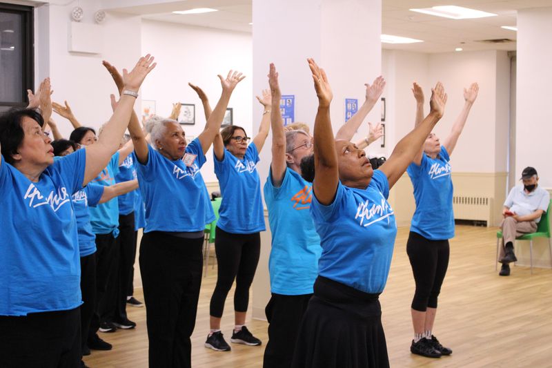 AileyDance for Active Aging program at Hamilton Older Adult Center
