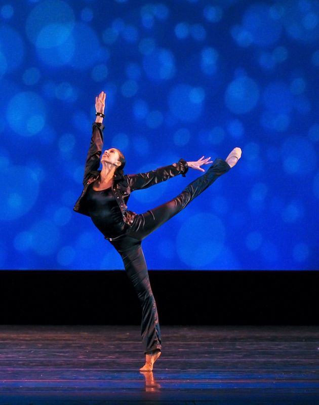 Alicia Graf Mack as a Company member (2005-14) in Alvin Ailey's Pas de Duke