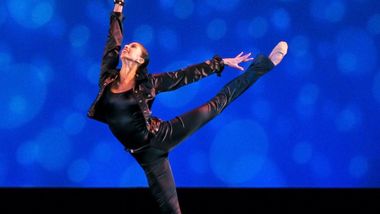 Alicia Graf Mack as a Company member (2005-14) in Alvin Ailey's Pas de Duke