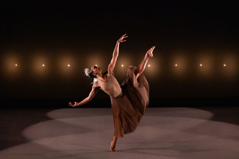 Ailey II's Carley Cruzat Brooks in Francesca Harper's Luminous. Photo by Danica Paulos