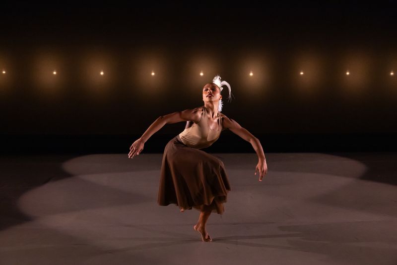 Ailey II's Carley Cruzat Brooks in Francesca Harper's Luminous. Photo by Danica Paulos
