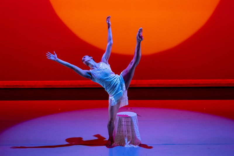 Ailey II's Jordyn White in Alvin Ailey's Blues Suite. Photo by Danica Paulos