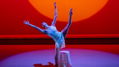 Ailey II's Jordyn White in Alvin Ailey's Blues Suite. Photo by Danica Paulos
