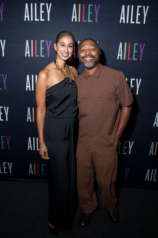 AILEY Artistic Director Alicia Graf Mack and Choreographer Kyle Abraham
