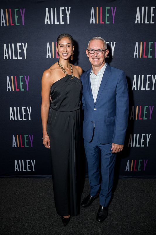 AILEY Artistic Director Alicia Graf Mack and Executive Director Bennett Rink