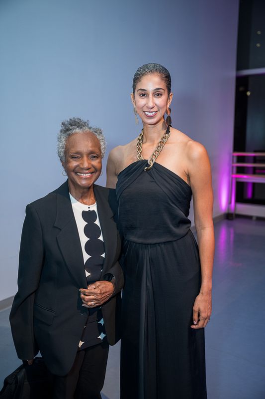 Ailey II Artistic Director Emerita Sylvia Waters and AILEYs Artistic Director Alicia Graf Mack