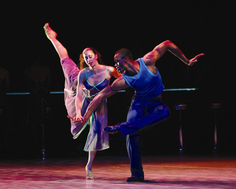 Former Ailey dancers Alicia Graf Mack and Jamar Roberts in Judith Jamisons Reminiscin' (A Case of You excerpt)