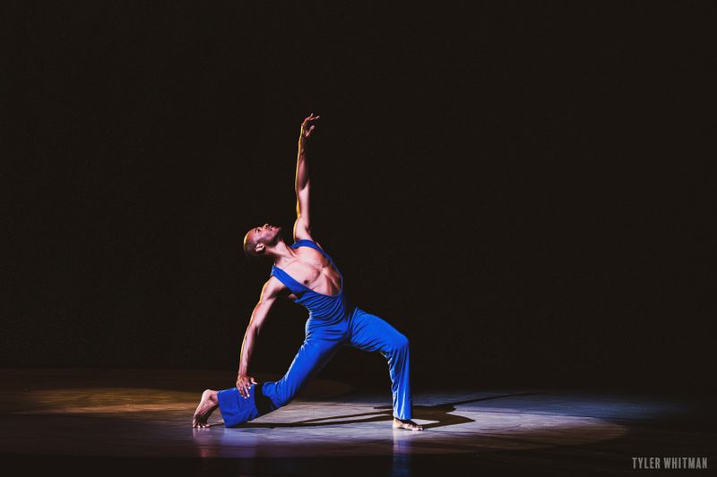 Alvin Ailey American Dance Theater's Yannick Lebrun in Alvin Ailey's A Song for You (Love Songs excerpt)