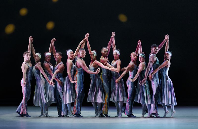 Alvin Ailey American Dance Theater in Alvin Ailey's Night Creature