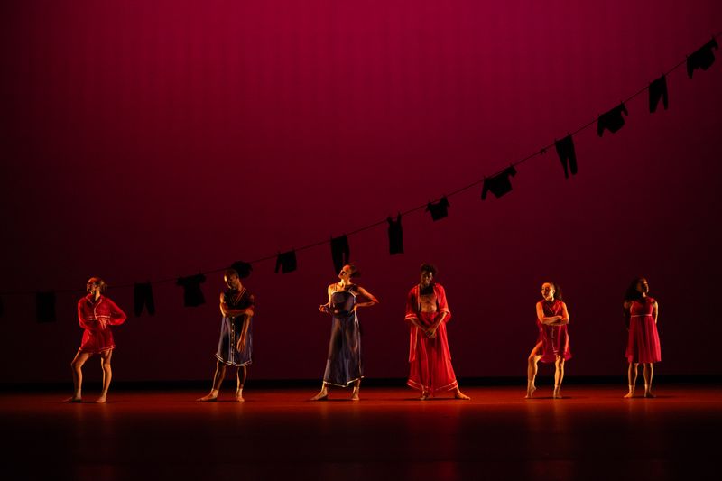 Ailey II in Chalvar Monteiro's Berry Dreamin. Photo by Nir Arieli