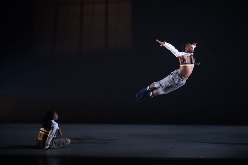 Ailey II's Jada Ammons and Darion Turner in Rena Butler's In Session. Photo by Nir Arieli
