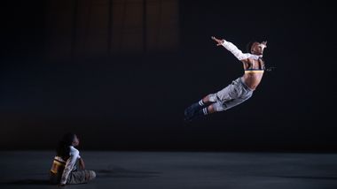 Ailey II's Jada Ammons and Darion Turner in Rena Butler's In Session. Photo by Nir Arieli