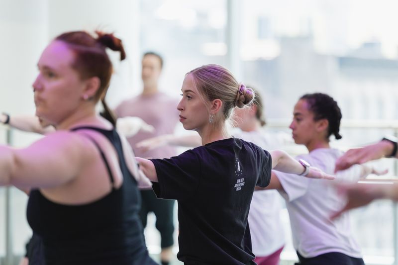 Participants from the Ailey Teacher Certification Program. Photo by Jada Alfred