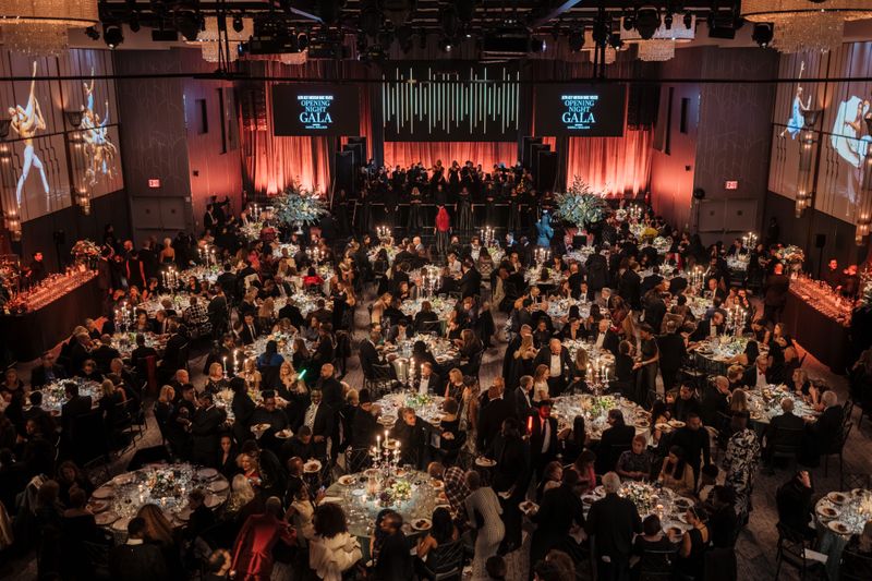 Ailey's 2025 Opening Night Gala ballroom