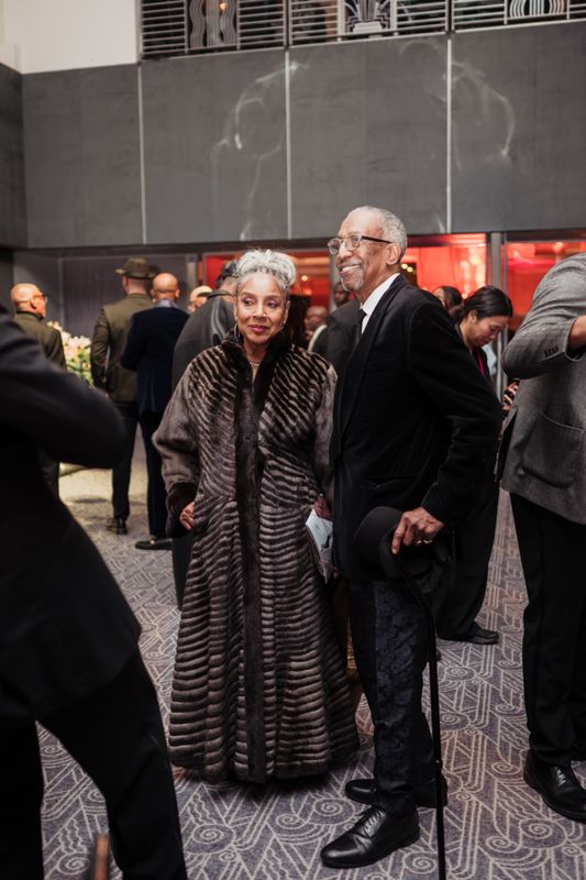 Phylicia Rashad and George Faison at Ailey's 2025 Opening Night Gala