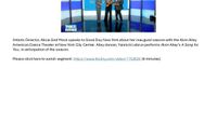 Fox 5 - Good Day New York - Alvin Ailey American Dance Theater begins highly anticipated New York City Center season