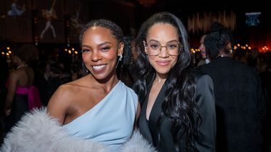 Alvin Ailey American Dance Theater's Samantha Figgins and Bianca Lawson at Ailey's 2025 Opening Night Gala