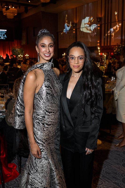Artistic Director Alicia Graf Mack and Bianca Lawson at at Ailey's 2025 Opening Night Gala