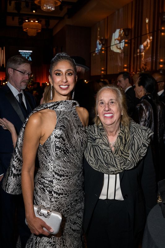 Artistic Director Alicia Graf Mack and Honorary Committee member Gale Brewer at Ailey's 2025 Opening Night Gala