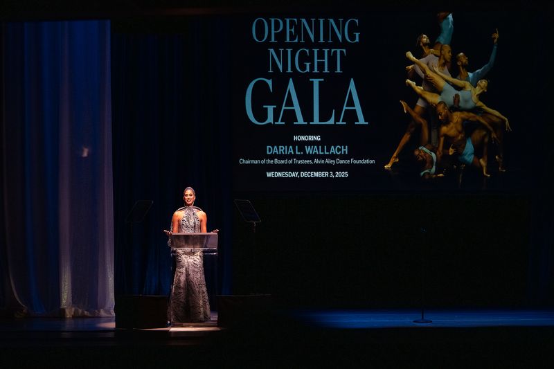  Artistic Director Alicia Graf Mack at Ailey's 2025 Opening Night Gala